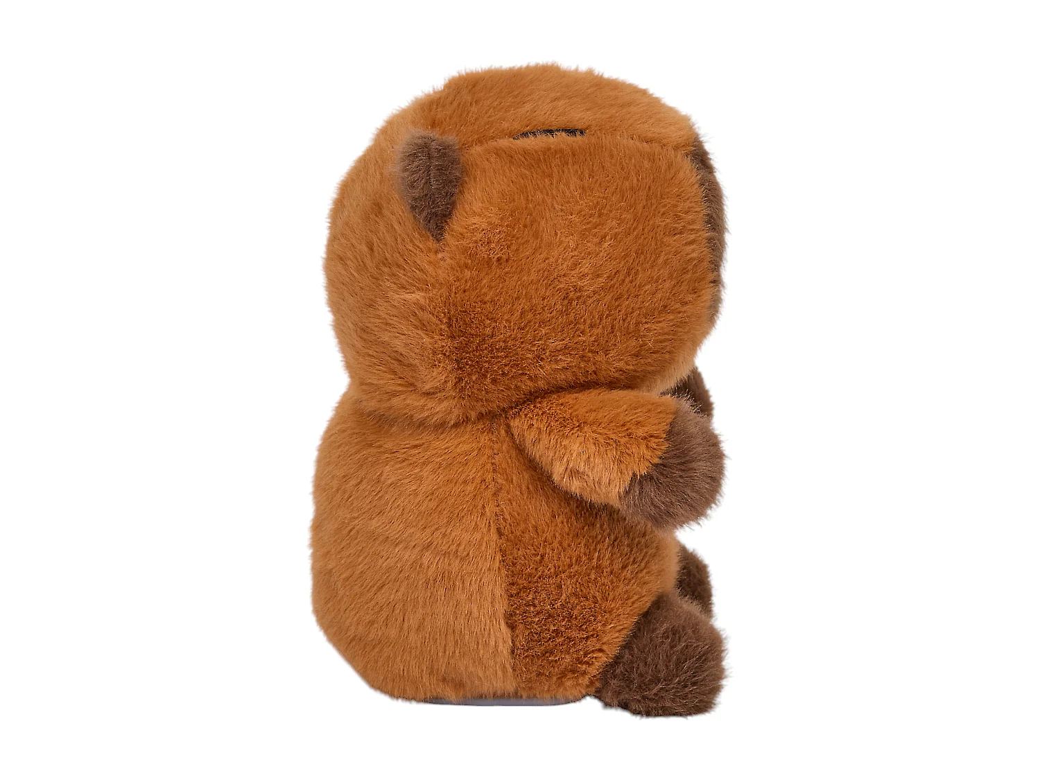 Peluche Parlant Animee Capybara Marron