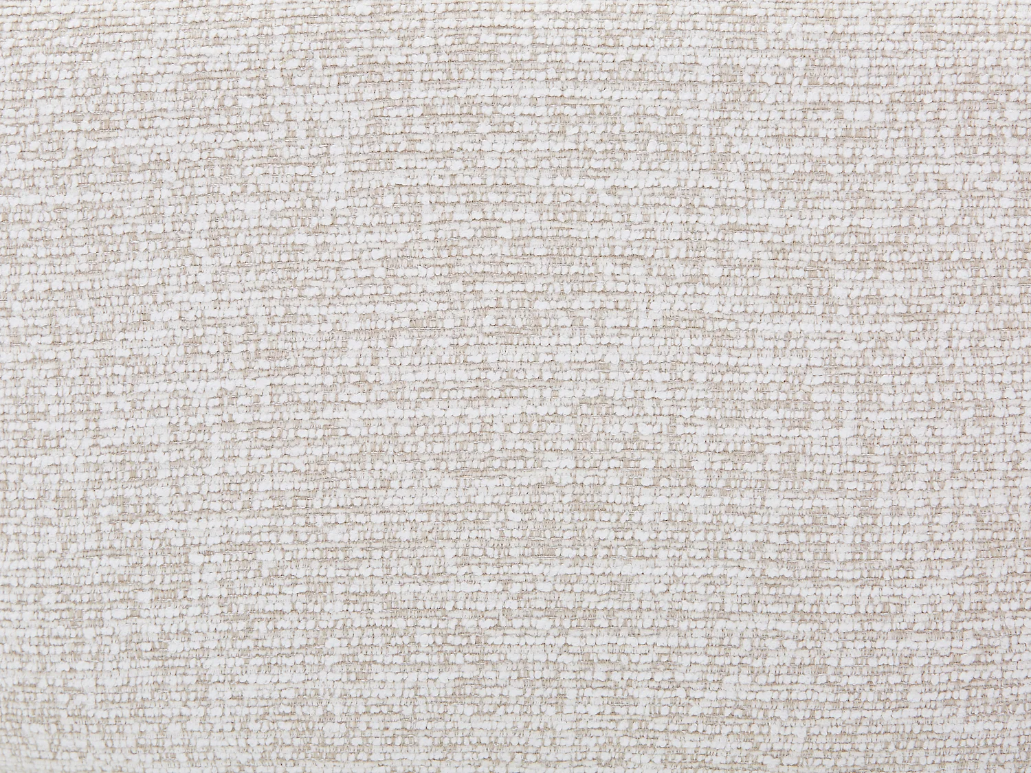 Lot de 2 chaises en tissu tweed et métal effet bois - Beige et Naturel foncé - CIBARO