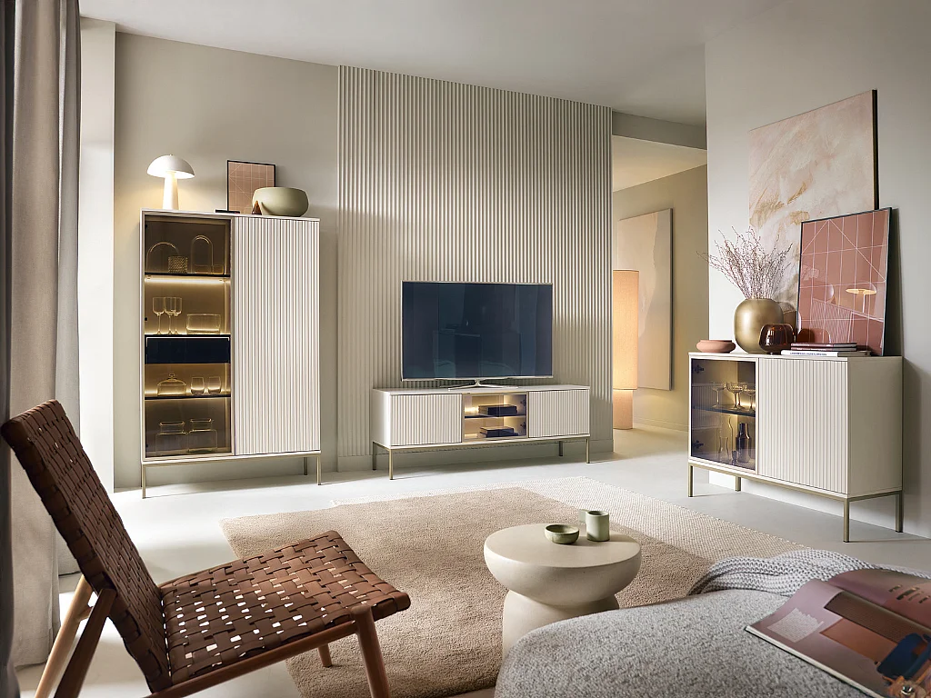 Cómoda AMBIHOME  ANNA - Caxemira, C104xA83xP39cm