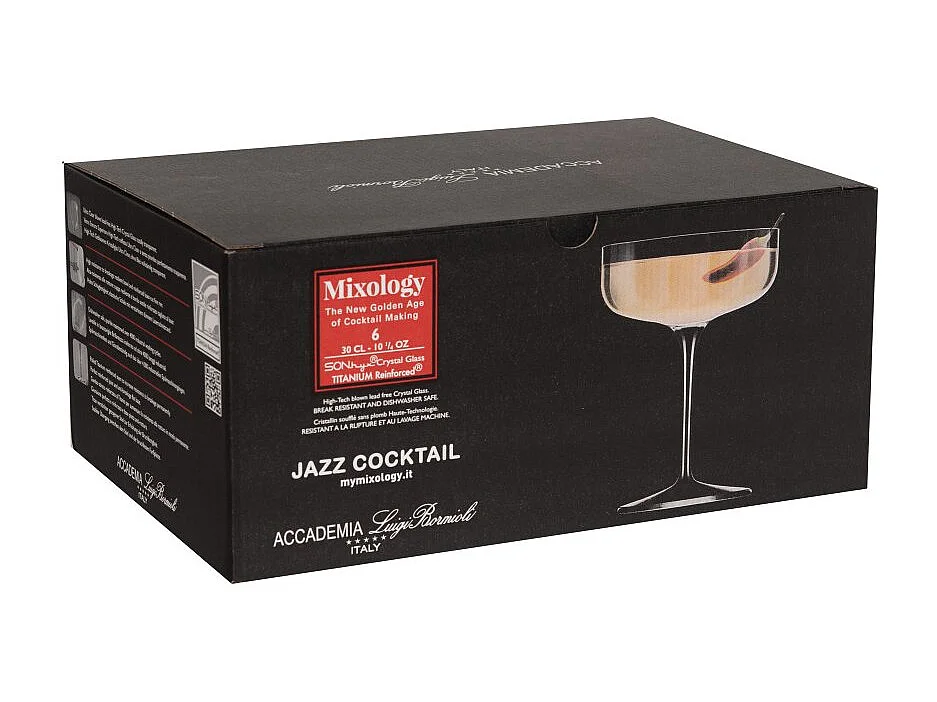 Coupe à champagne Jazz 30 cl (lot de 6)