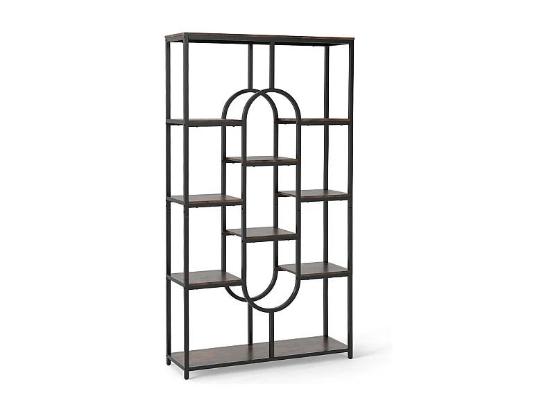 Geometryczny regał Regał na książki 30 x 95 x 175 cm