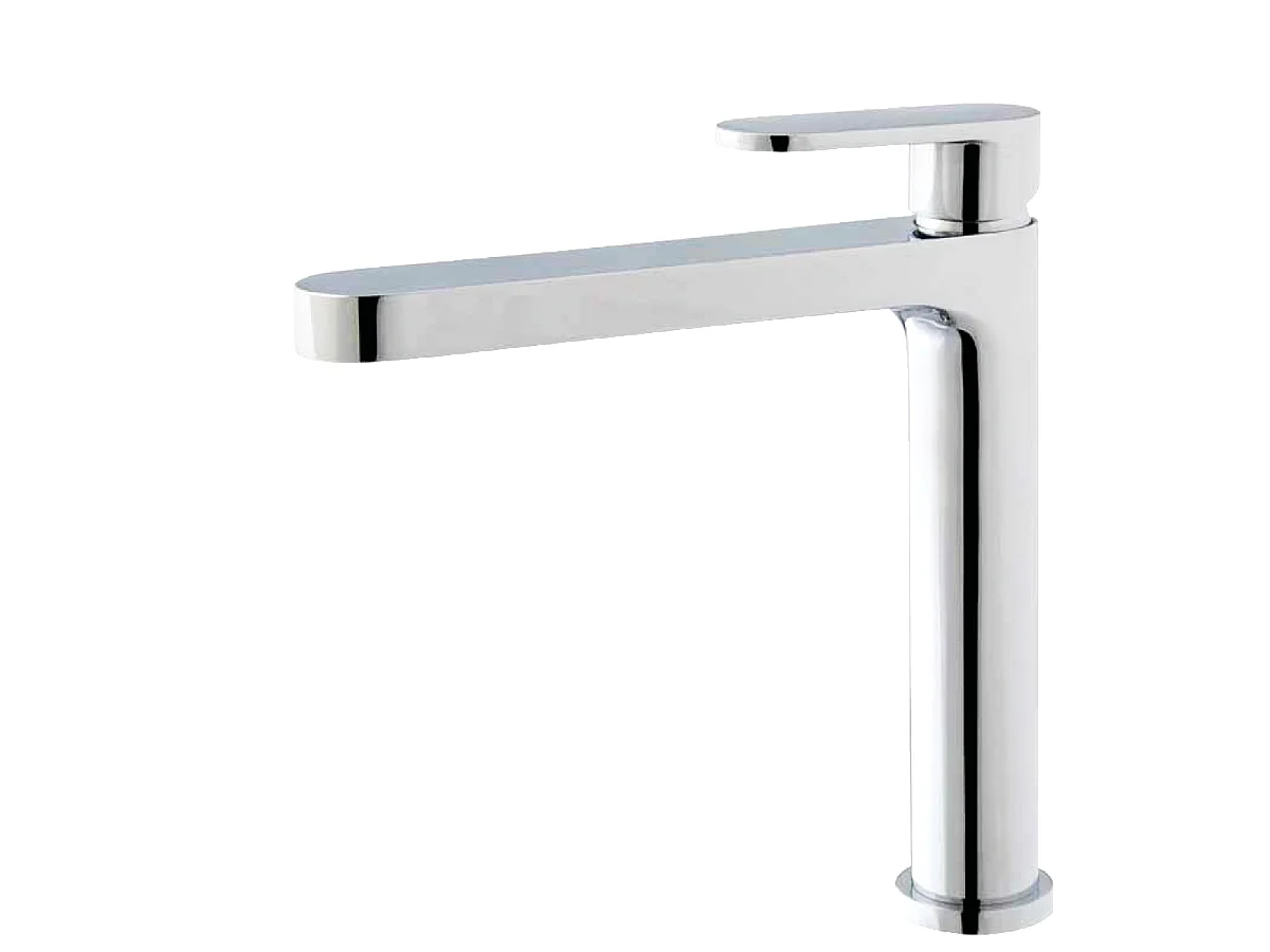 Cortes mitigeur lavabo médian chromé - Essebagno