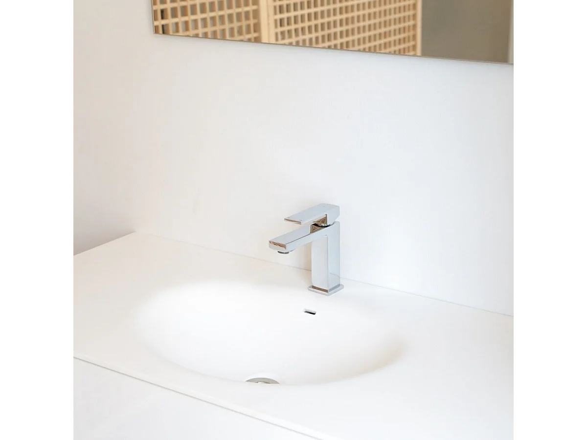 Fangolo mitigeur lavabo bas chromé - Essebagno