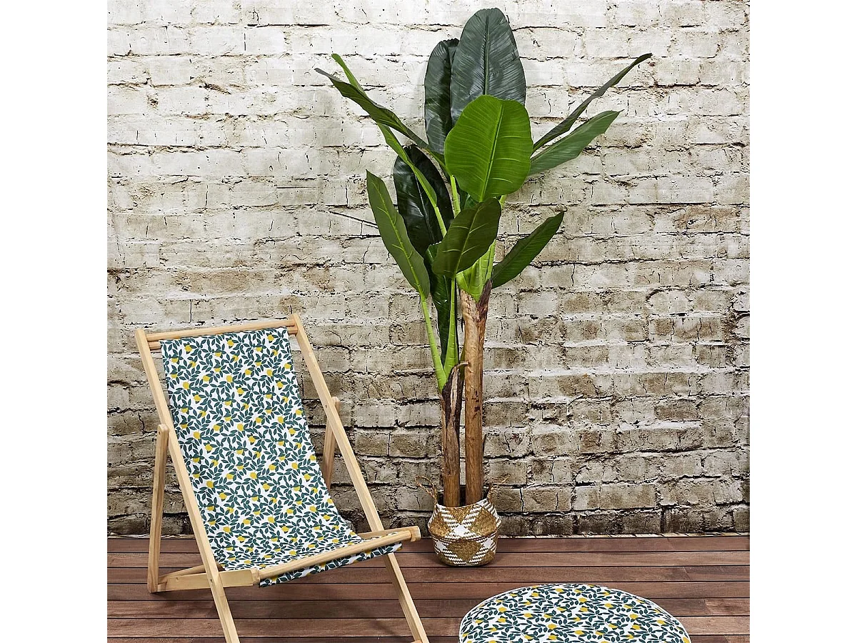 Bananier XXL artificiel en polyéthylène hauteur 160cm