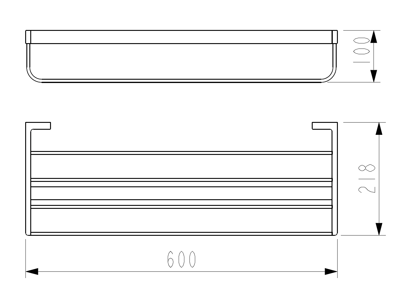 Kissy toallero de 4 barras negro Essebagno