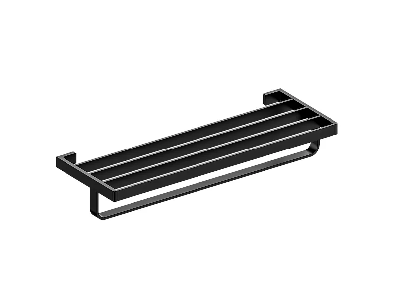 Kissy toallero de 4 barras negro Essebagno