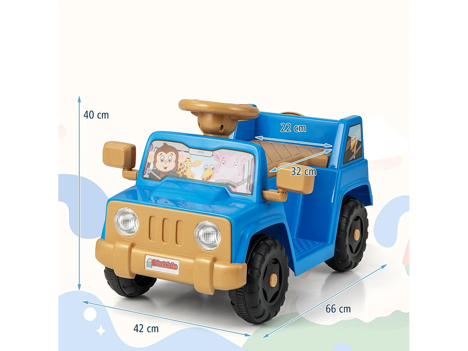 Elektryczny samochód dziecięcy Pojazd na akumulator