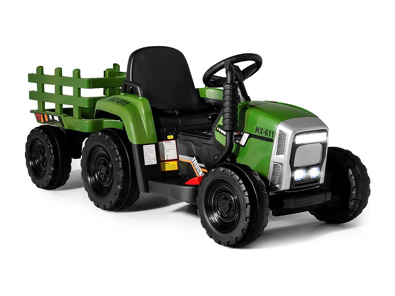 Traktor na akumulator z przyczepą Samochód na akumulator