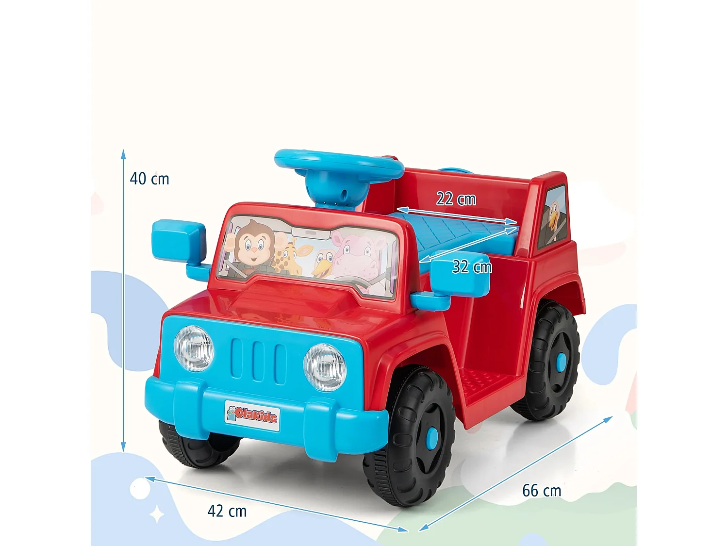 Elektryczny samochód dziecięcy Pojazd na akumulator