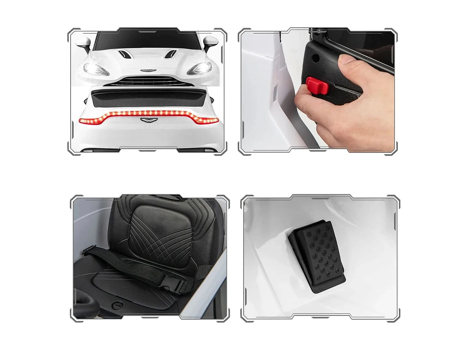 Elektryczny samochód dla dzieci Aston Martin DBX