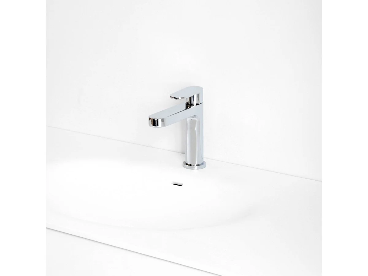 Cortes mitigeur lavabo bas chromé - Essebagno