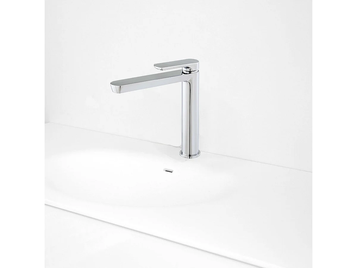 Addict mitigeur lavabo median chromé - Essebagno