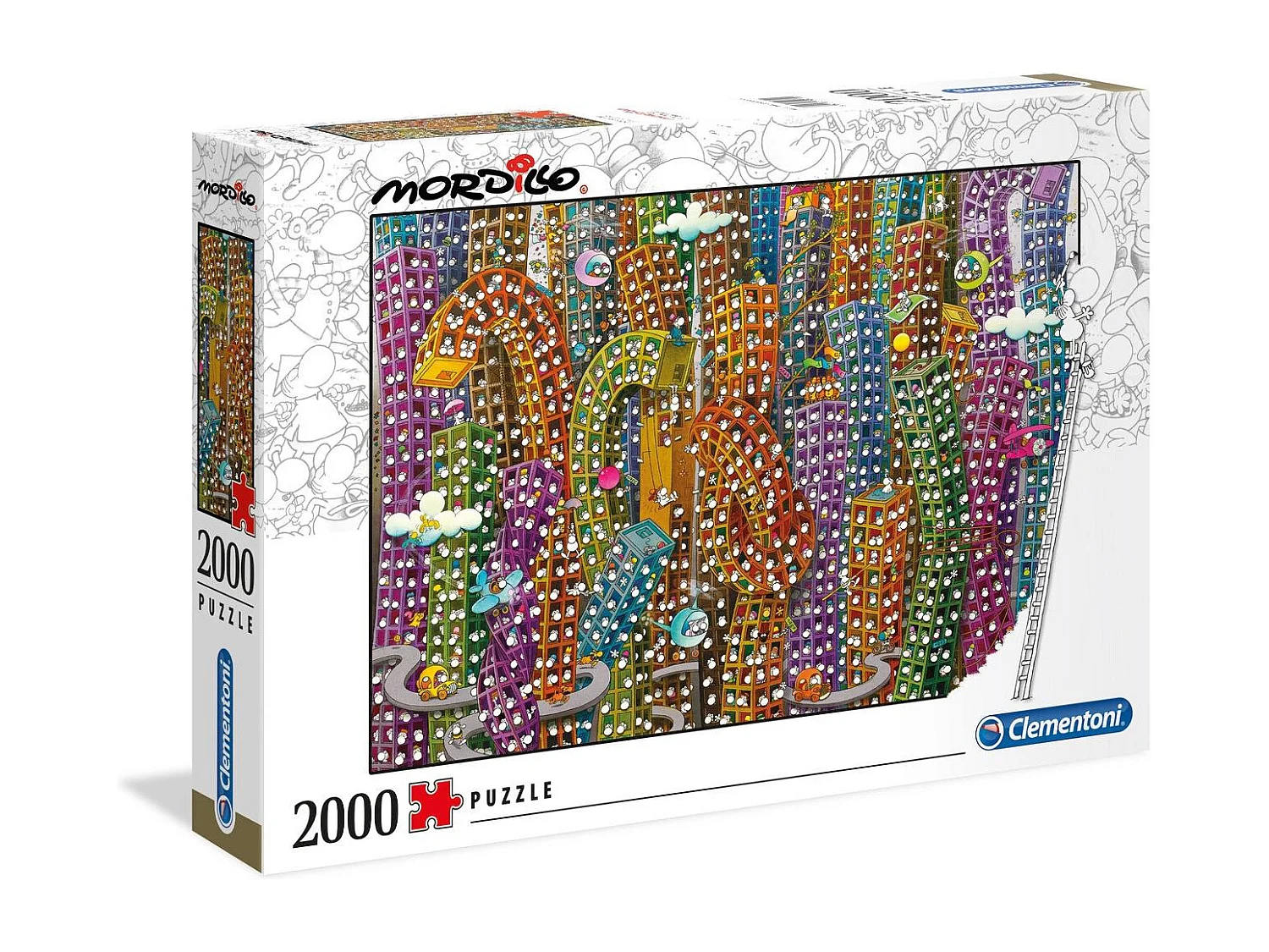 Clementoni 32565 puzzle 2000 pz Edifici