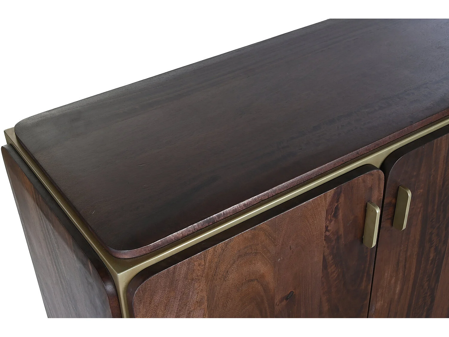 Buffet Acero Mango 160X40X81 Marron