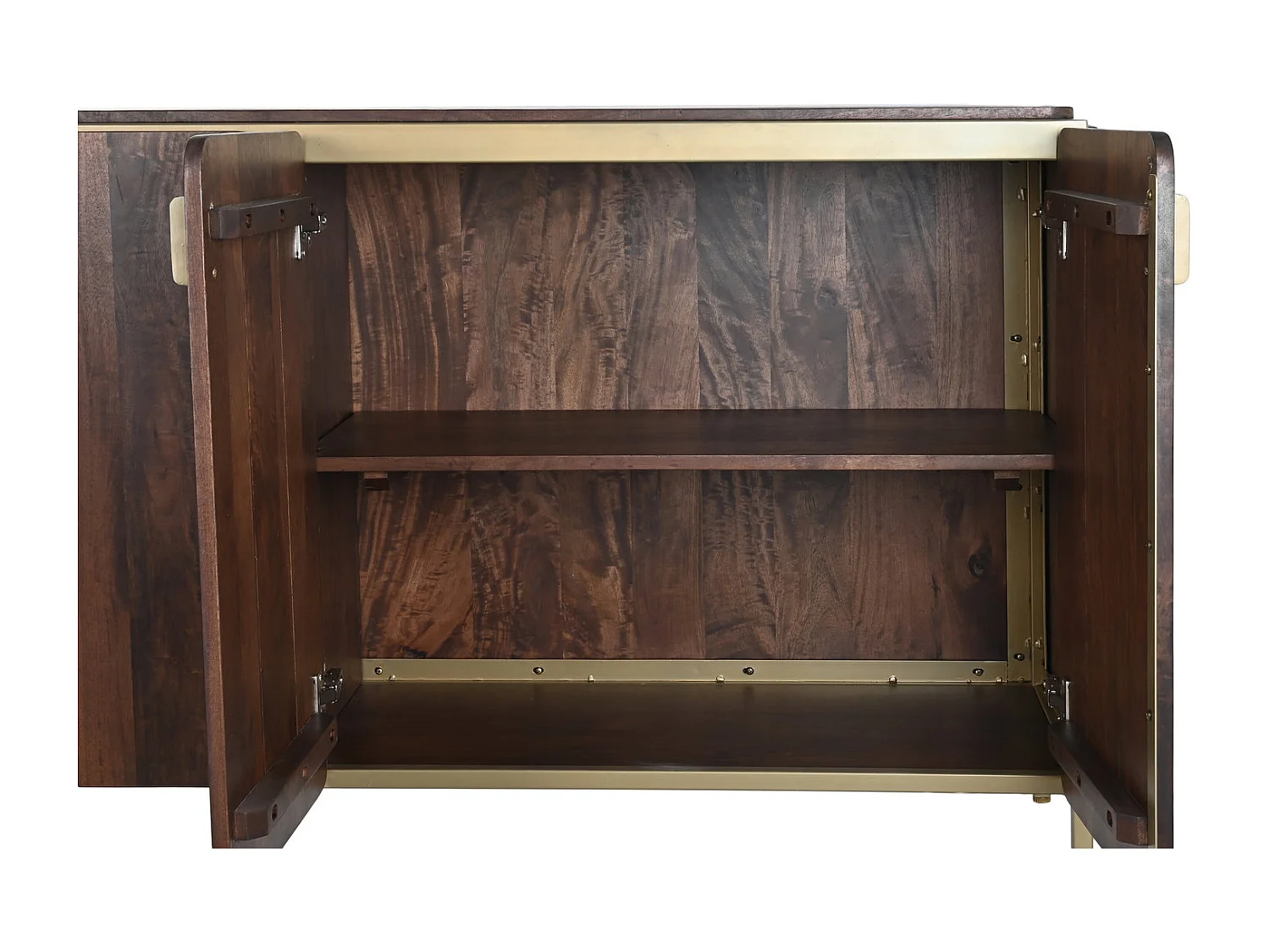Buffet Acero Mango 160X40X81 Marron