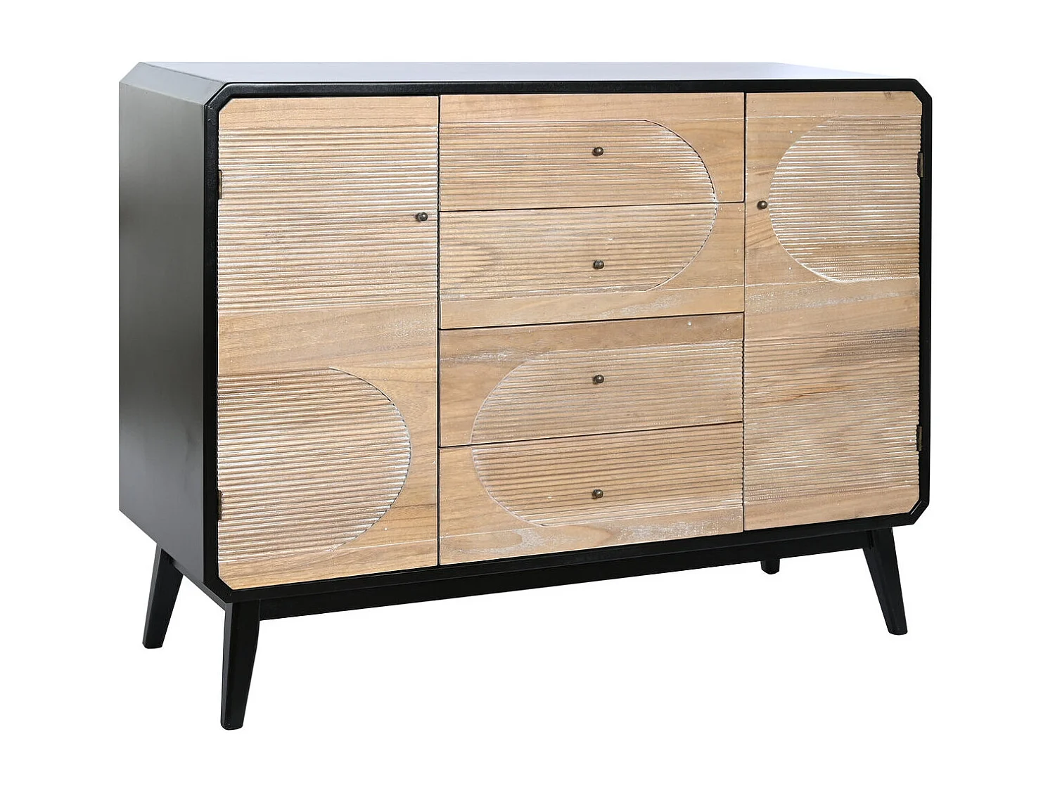 Buffet Madera 120X40X90,5 Negro