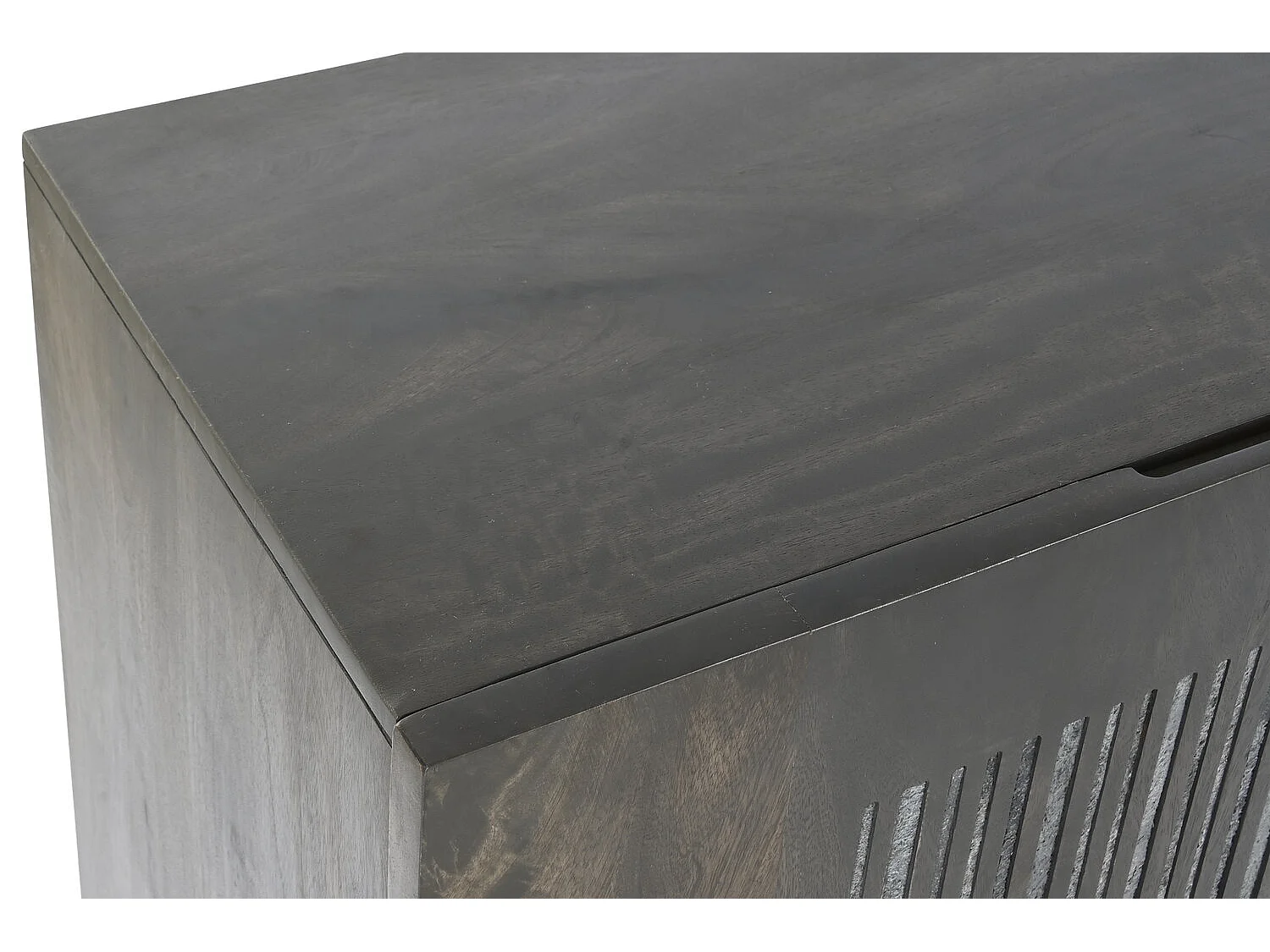 Buffet met metalen handgreep 177x45x77 bruin