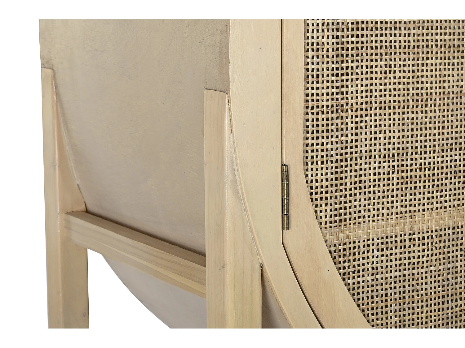 Aparador Paulownia em MDF 90x40x160 Natural