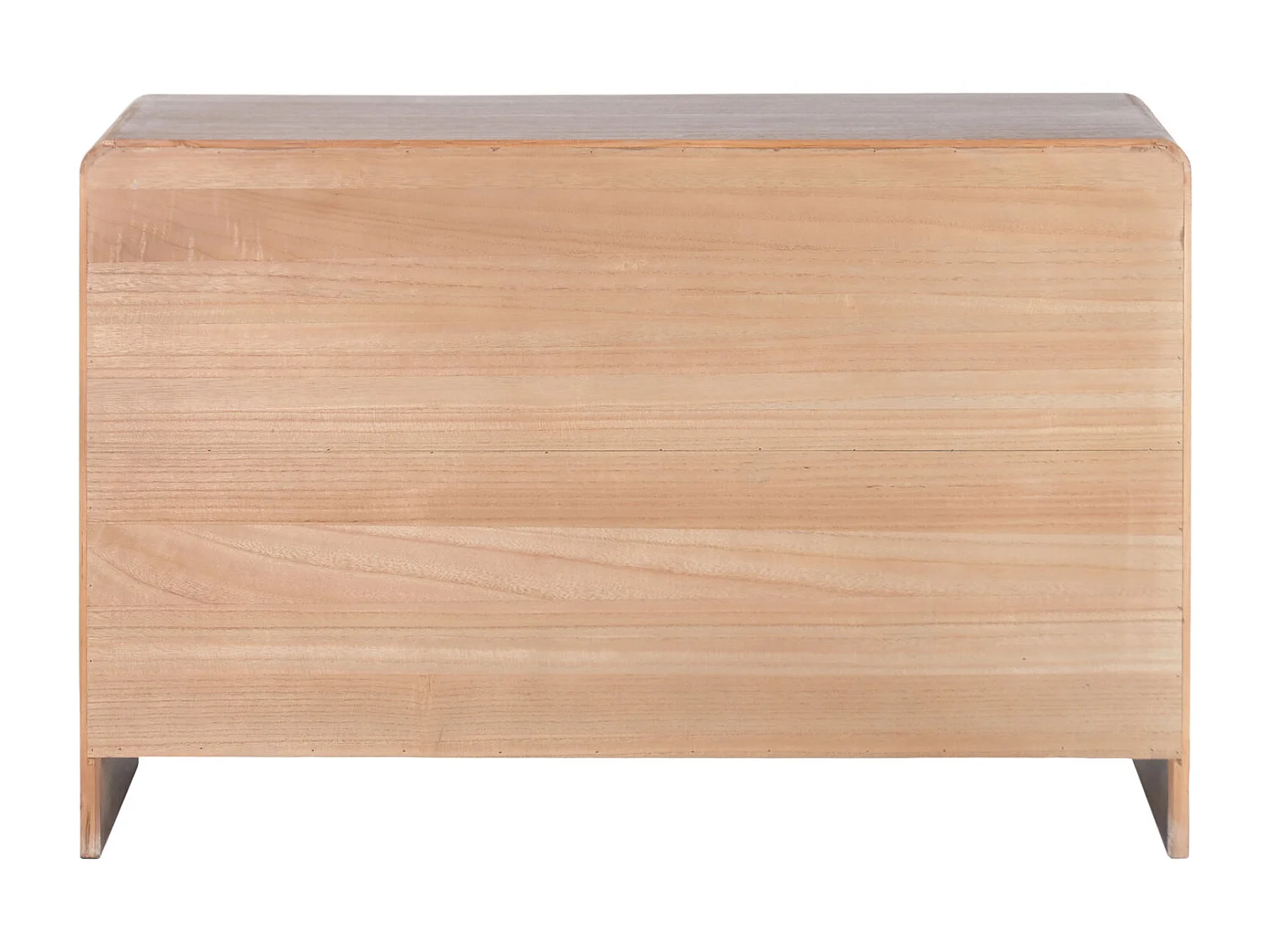 Dressoir van paulownia-iephout, 106x38x71 cm, 3 deuren