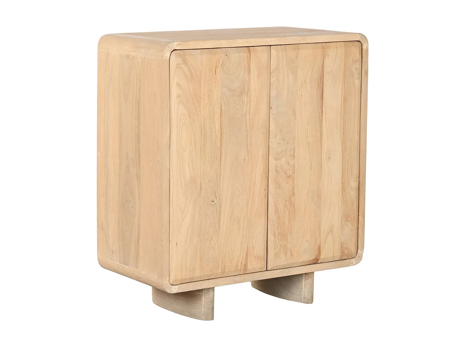 Eiken dressoir 80x40x90 cm, naturel bruin