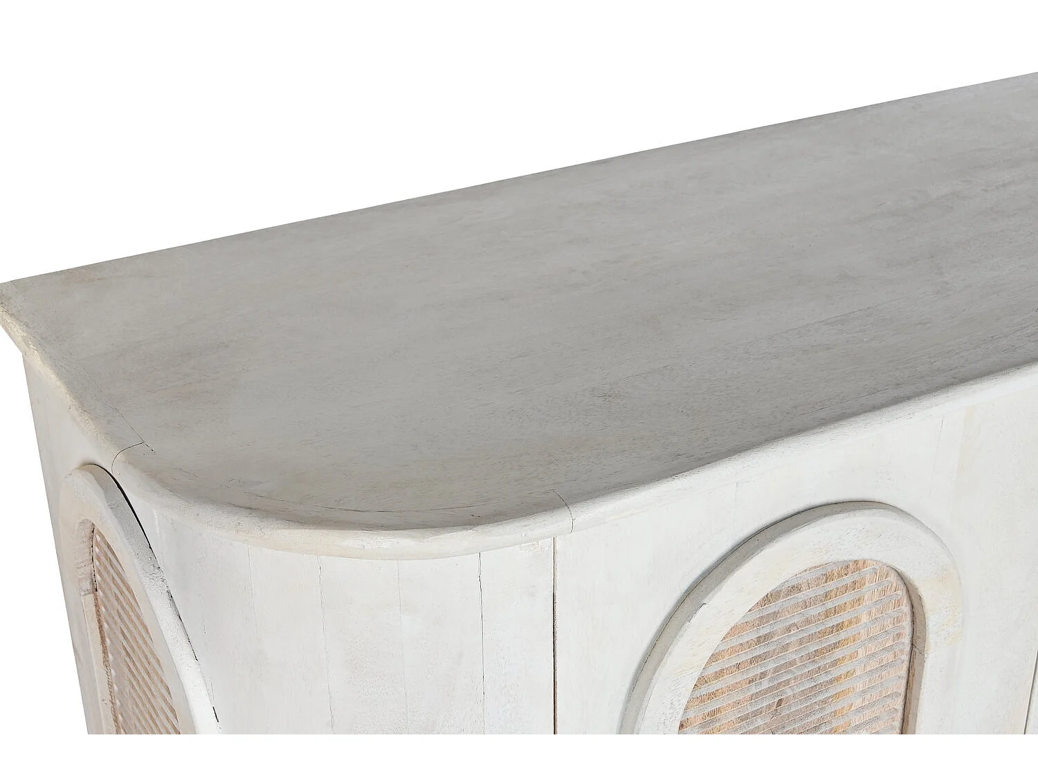 Aparador de metal Mango 92x40x113 branco