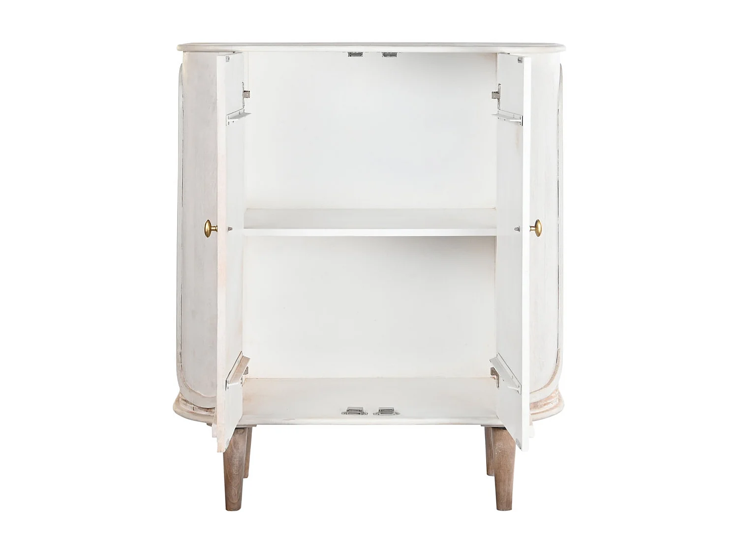 Aparador de metal Mango 92x40x113 branco