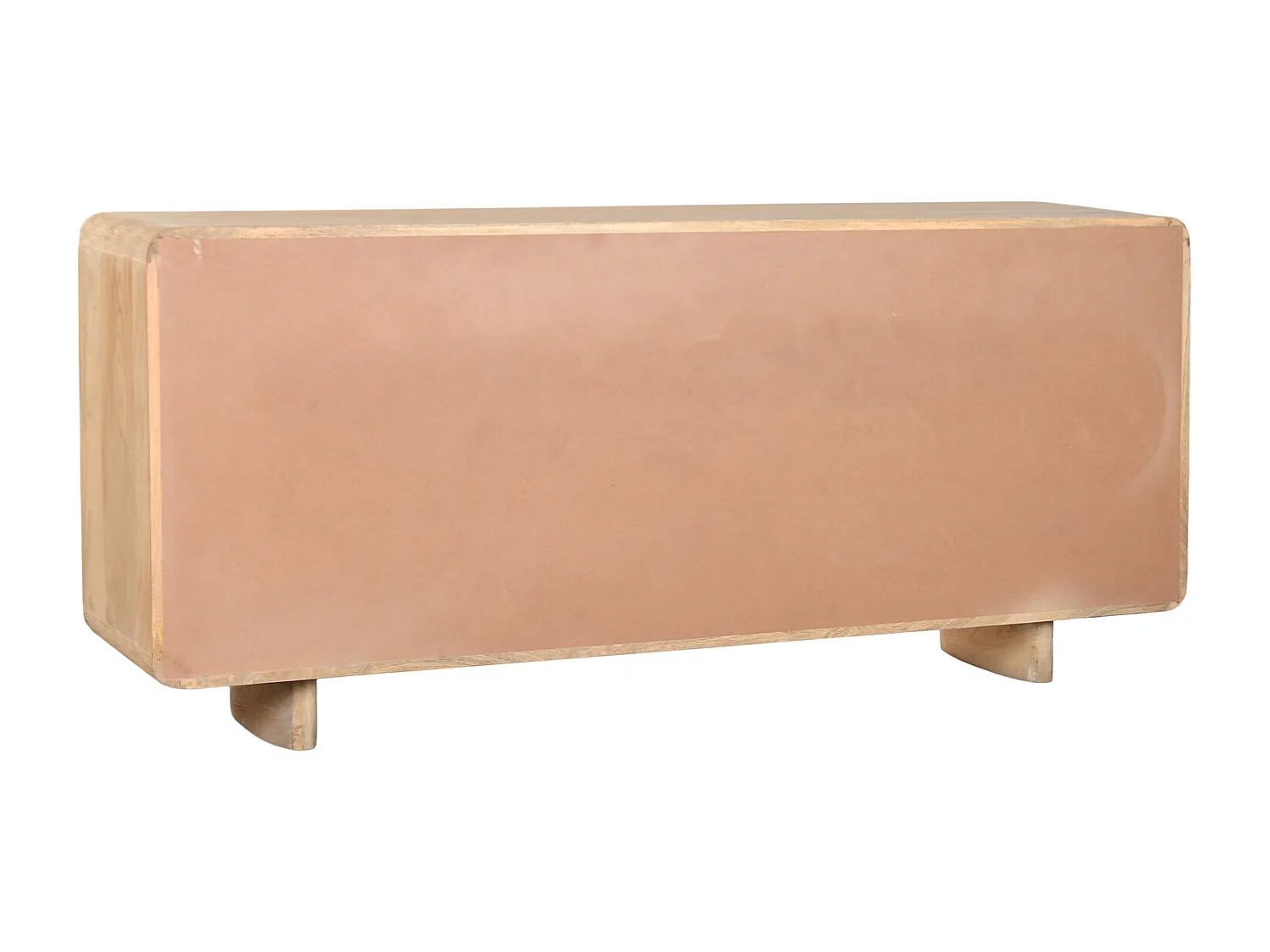 Eikenhouten dressoir 180x40x80 cm, naturel bruin