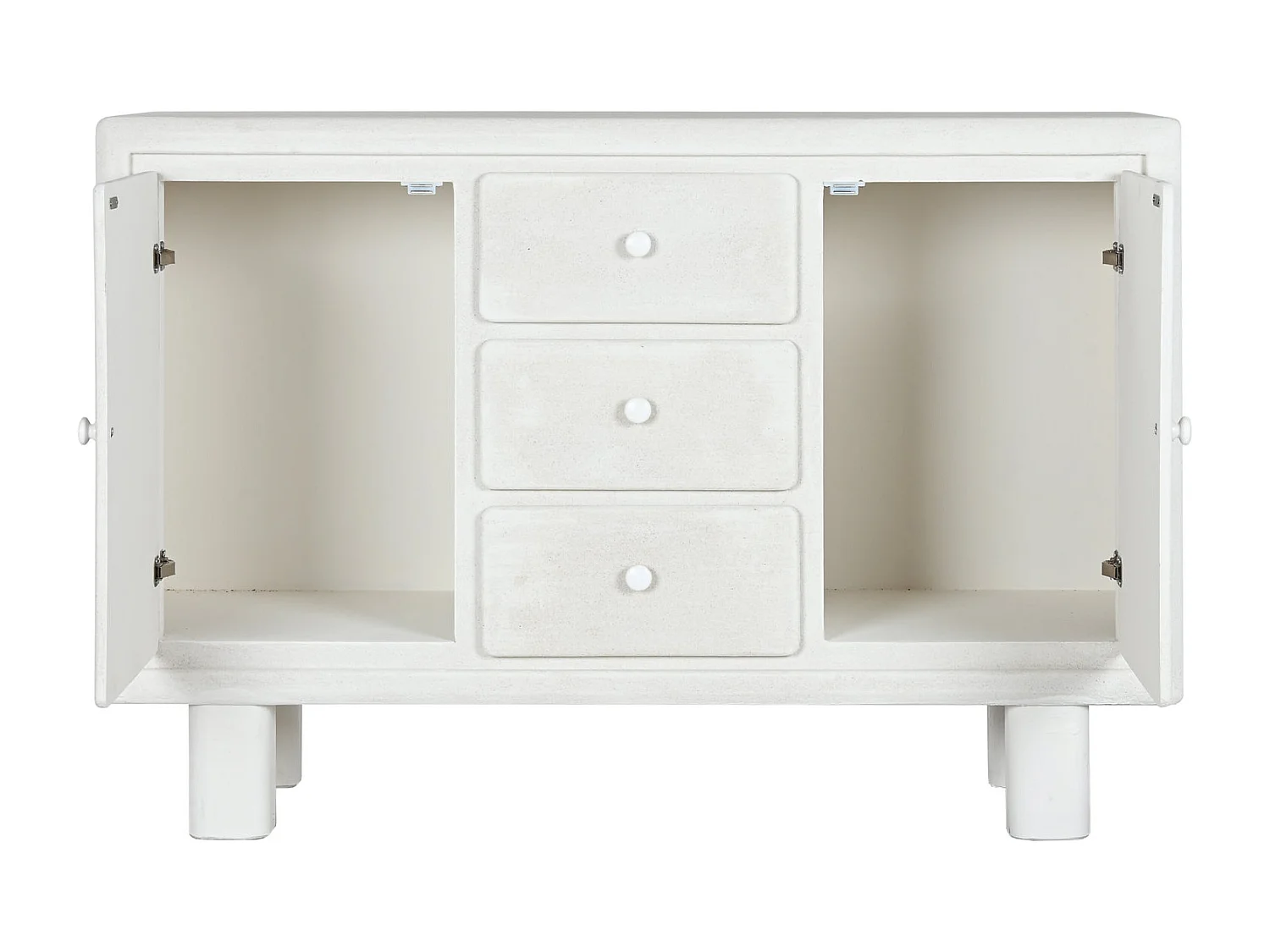 Buffet Mdf Abete 120X38X80 Bianco Grezzo