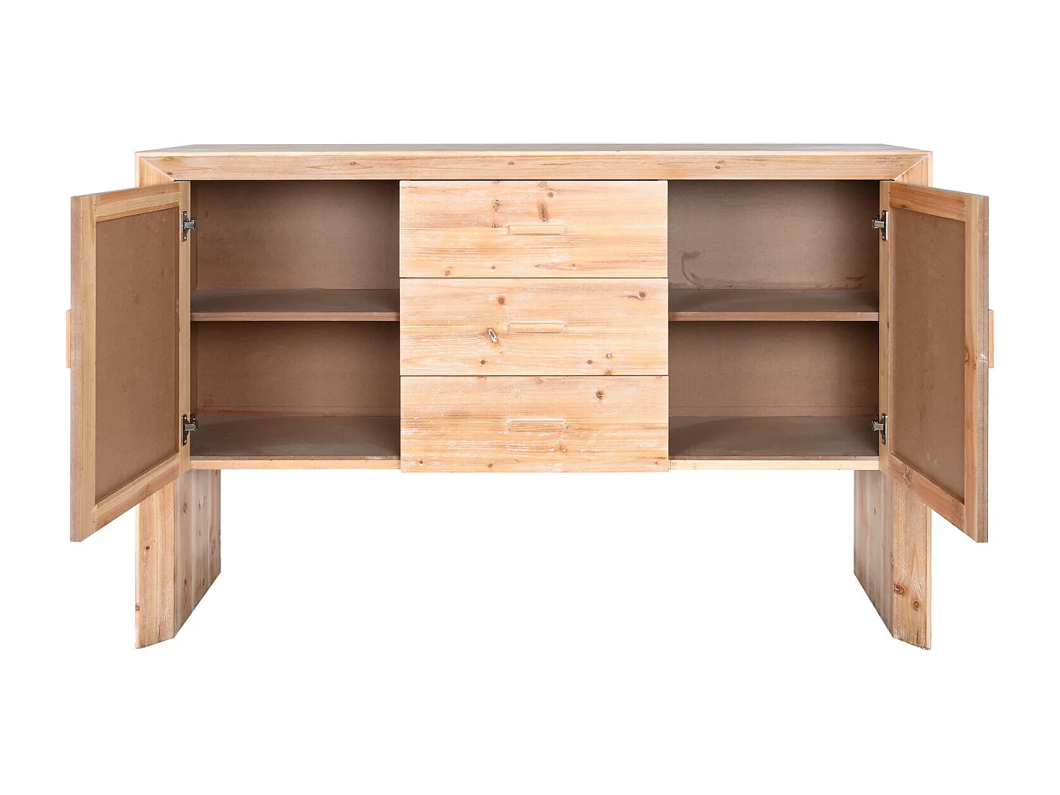 Buffet Abete Mdf 150X40X100 Naturale