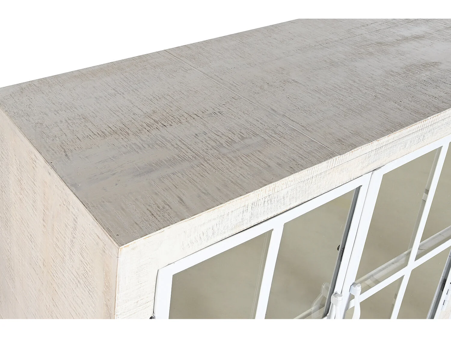 Buffet Maniglia in metallo 170X45X100 Decape Bianco