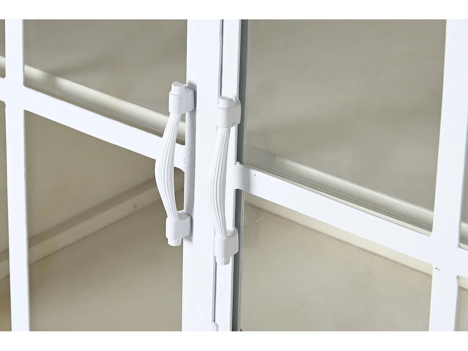 Buffet Maniglia in metallo 170X45X100 Decape Bianco