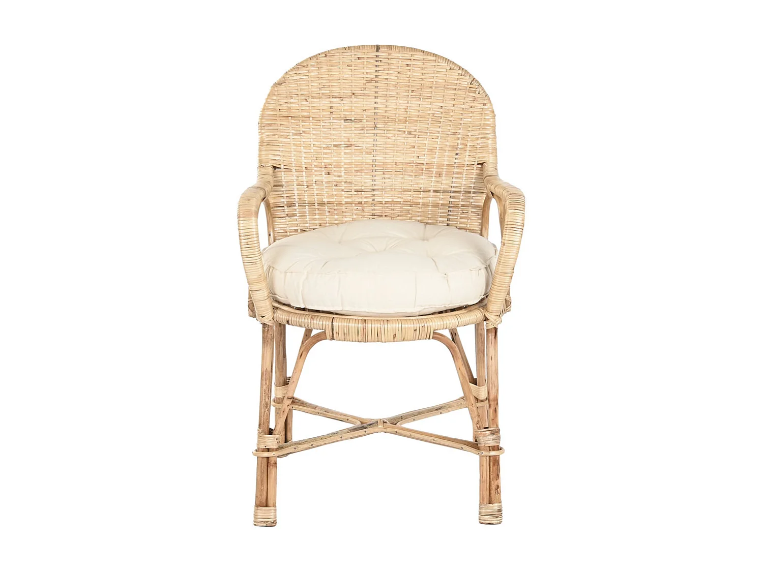 Bambu Ratan Stoel 54X51X92 Naturel