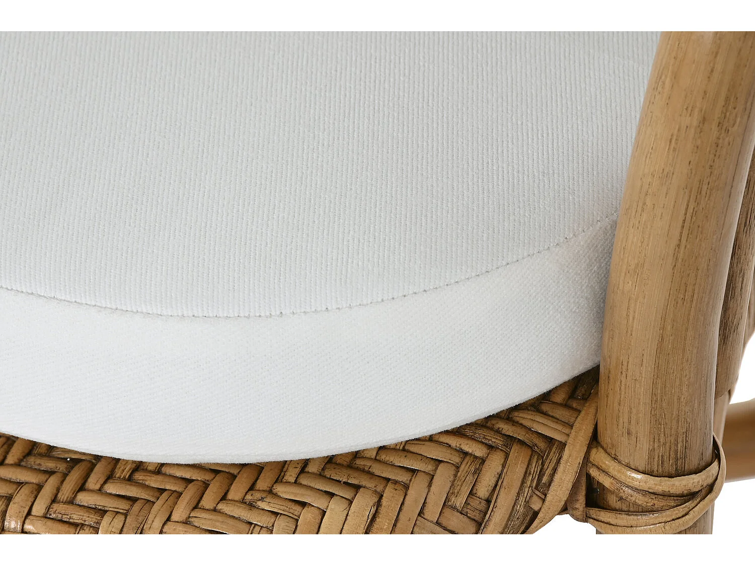 Sedia in bambù e ratan 55X62X86 naturale