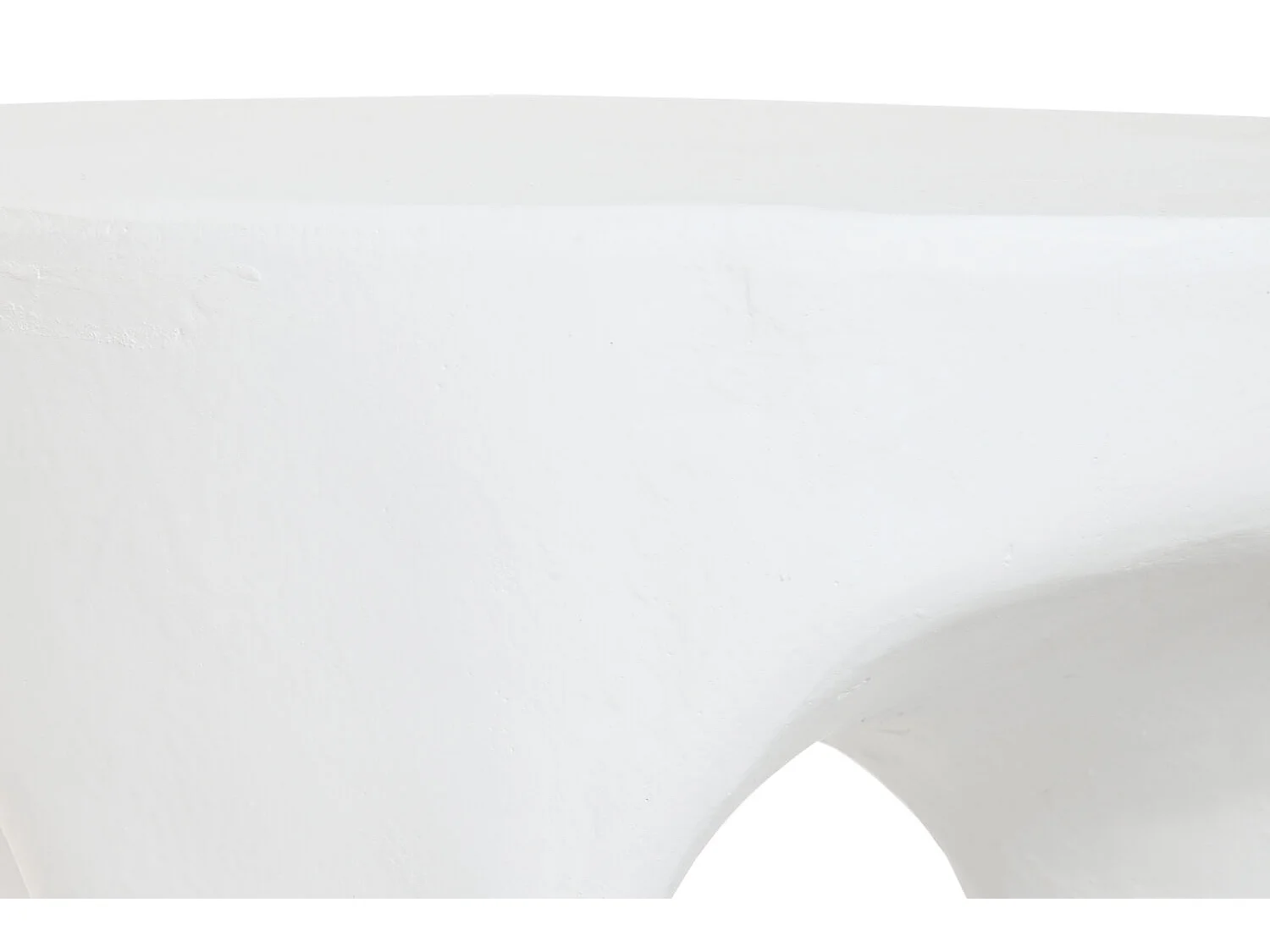 Mesa lateral Magnesia 35,5 x 35,5 x 51 cm branca