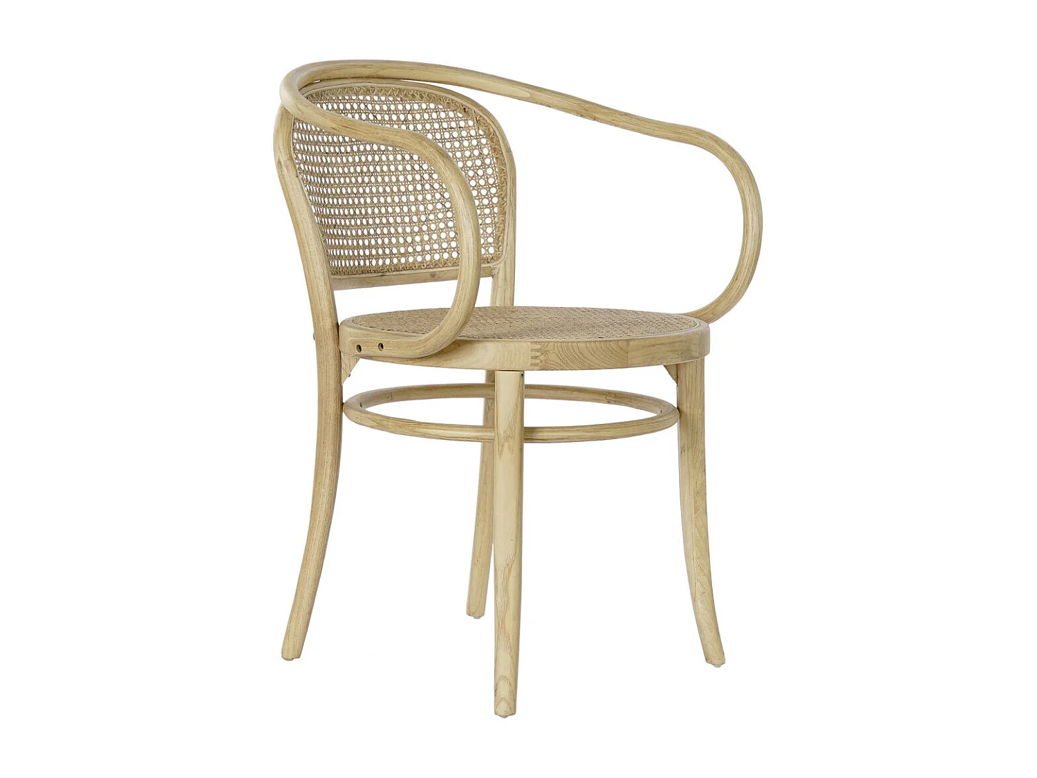 Olmo Ratan Stoel 58x58x79,5 Naturel