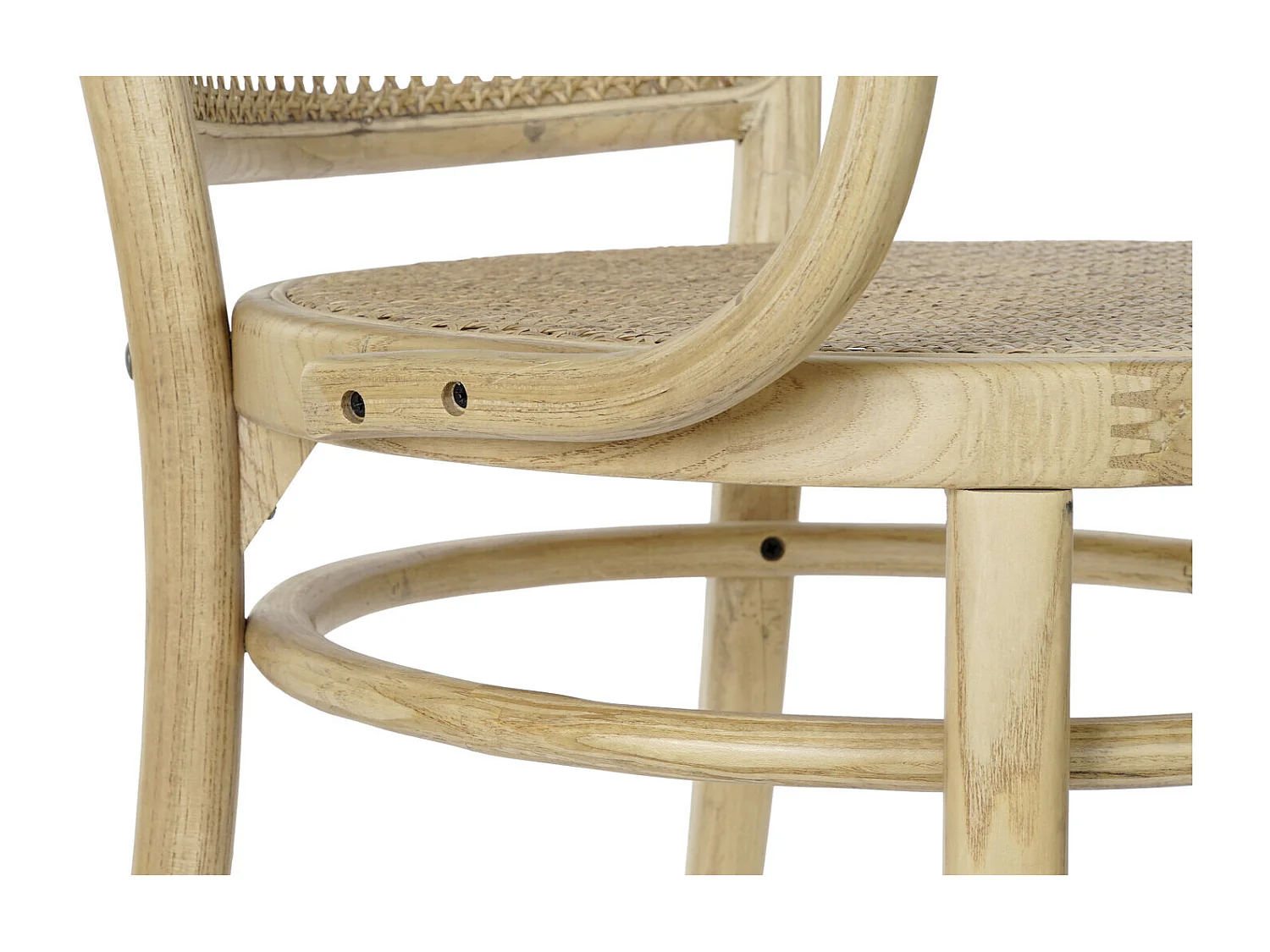 Olmo Ratan Stoel 58x58x79,5 Naturel