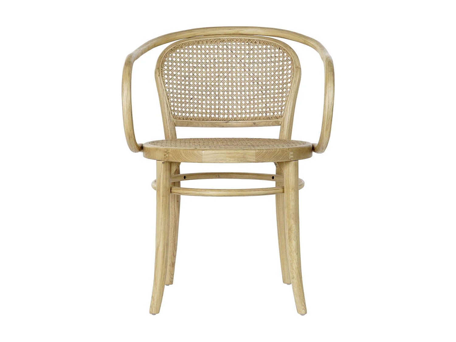 Olmo Ratan Stoel 58x58x79,5 Naturel