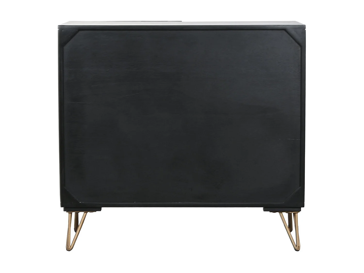 Aparador Mango Metal 81X45X75 Mandala Negro