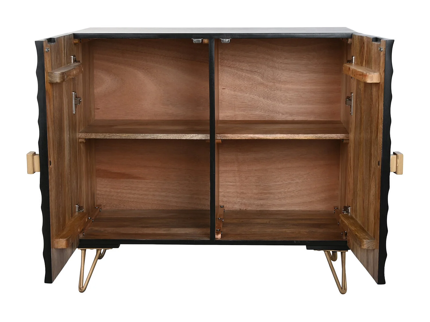 Aparador Mango Metal 81X45X75 Mandala Negro