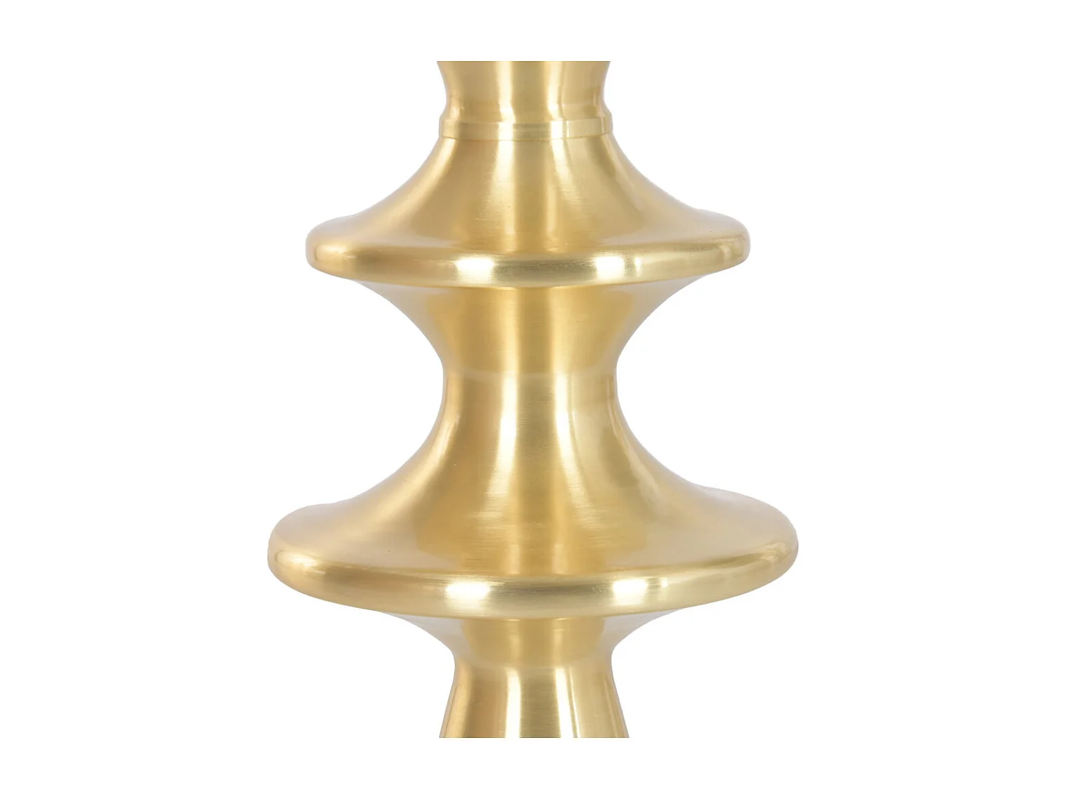 Bijzettafel Marmer Metaal 41x41x58 Wit