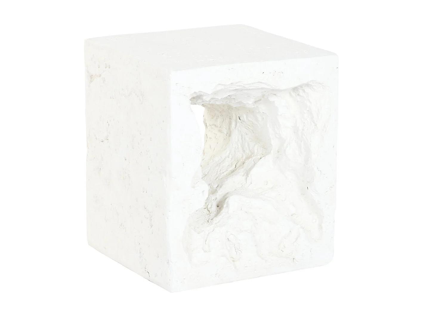 Mesa lateral Magnesia 40x40x46 branca