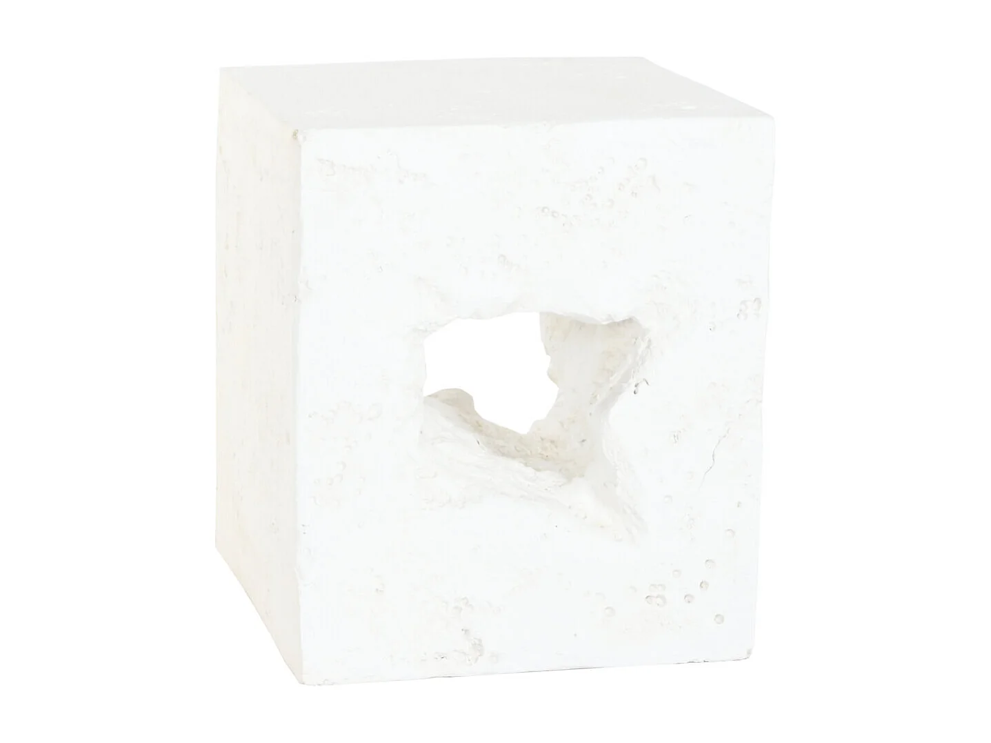 Mesa lateral Magnesia 40x40x46 branca