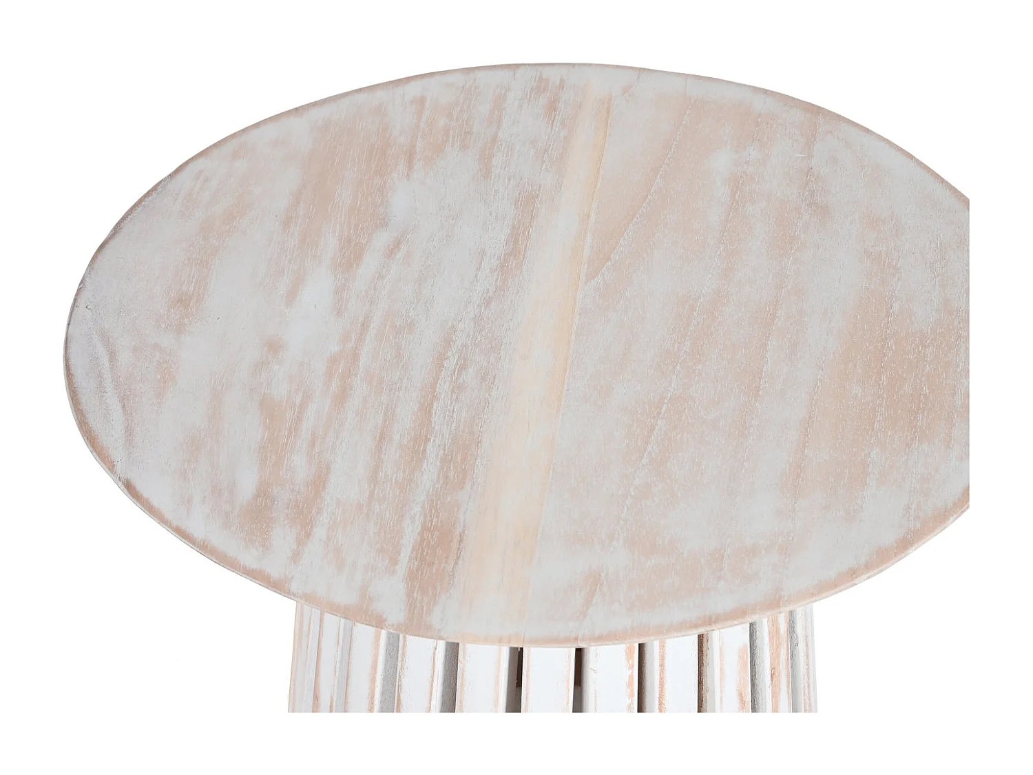 Mesa lateral Mindi 40x40x60 branca Decape