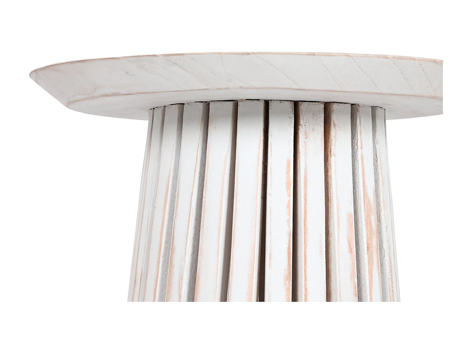 Mesa lateral Mindi 40x40x60 branca Decape