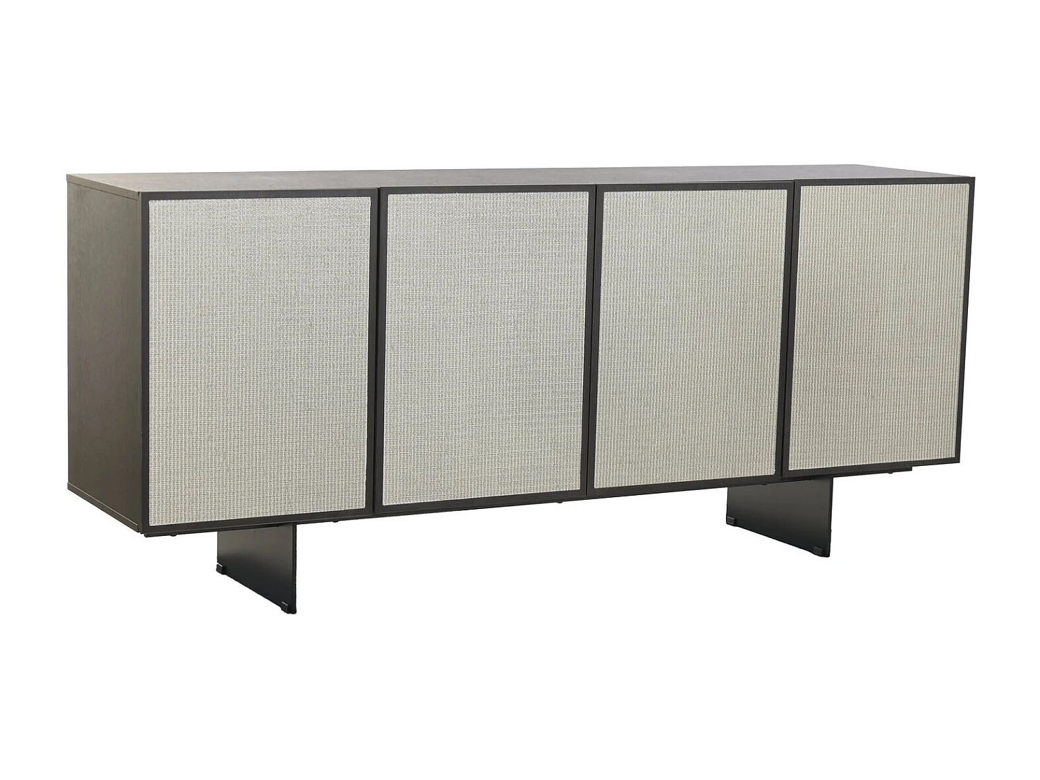 MDF-houten dressoir 180x41x80 donkerbruin