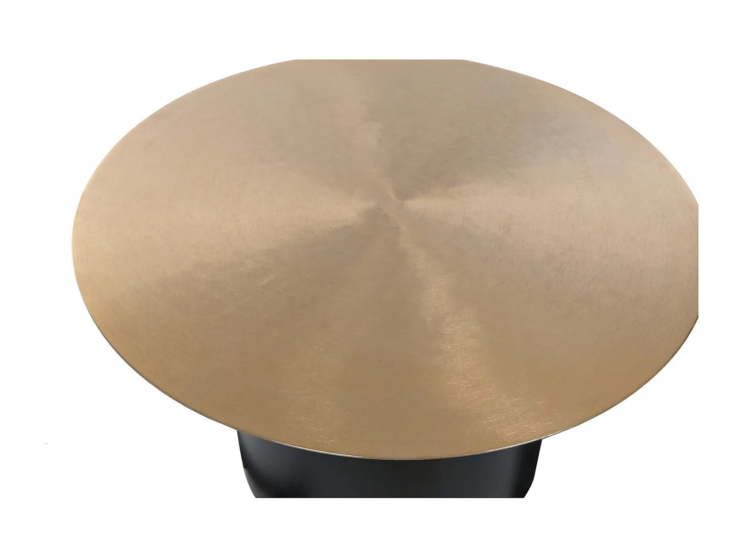 IJzeren bijzettafel 76x76x46 goud