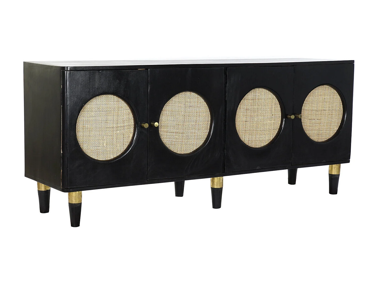 Buffet Mango Ratan 150X40X65 Negro