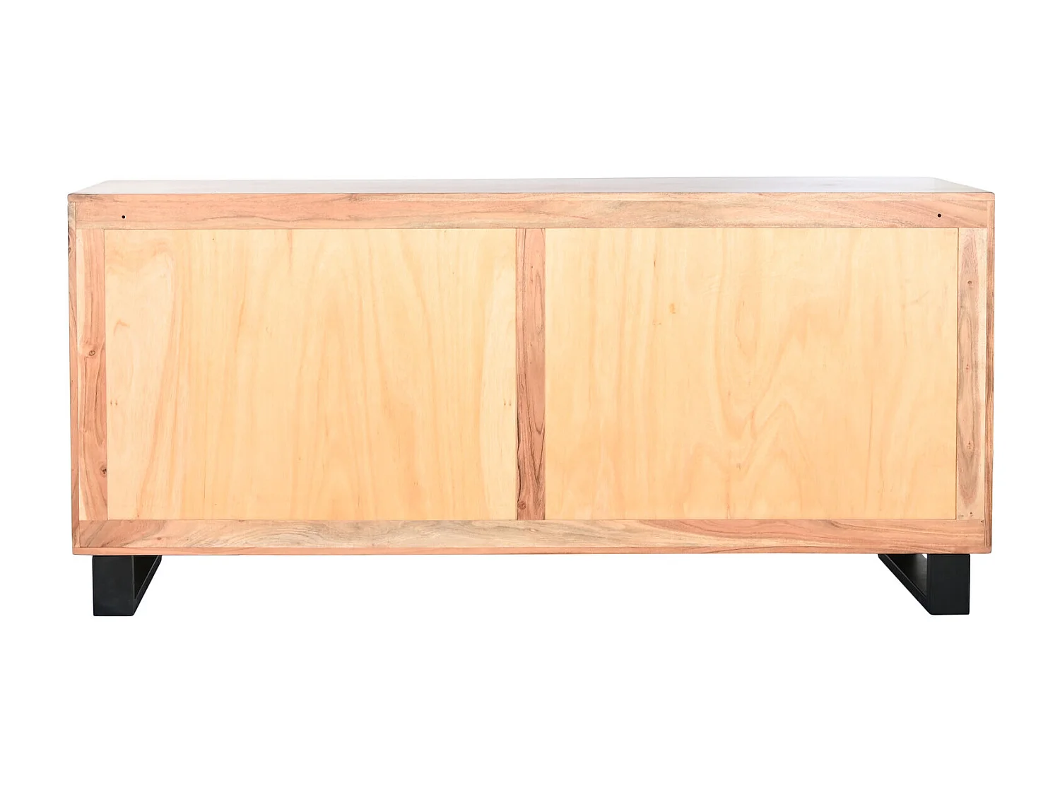 Buffet de metal de acácia 170x40x80