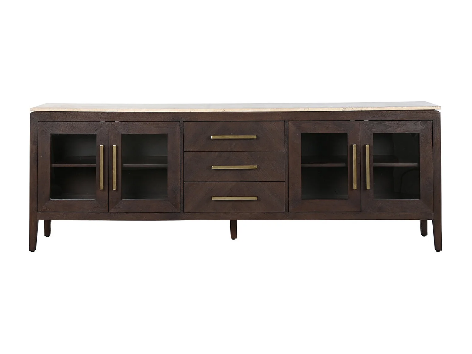 Mango Marmeren Buffet 200x40x70 Travertijn