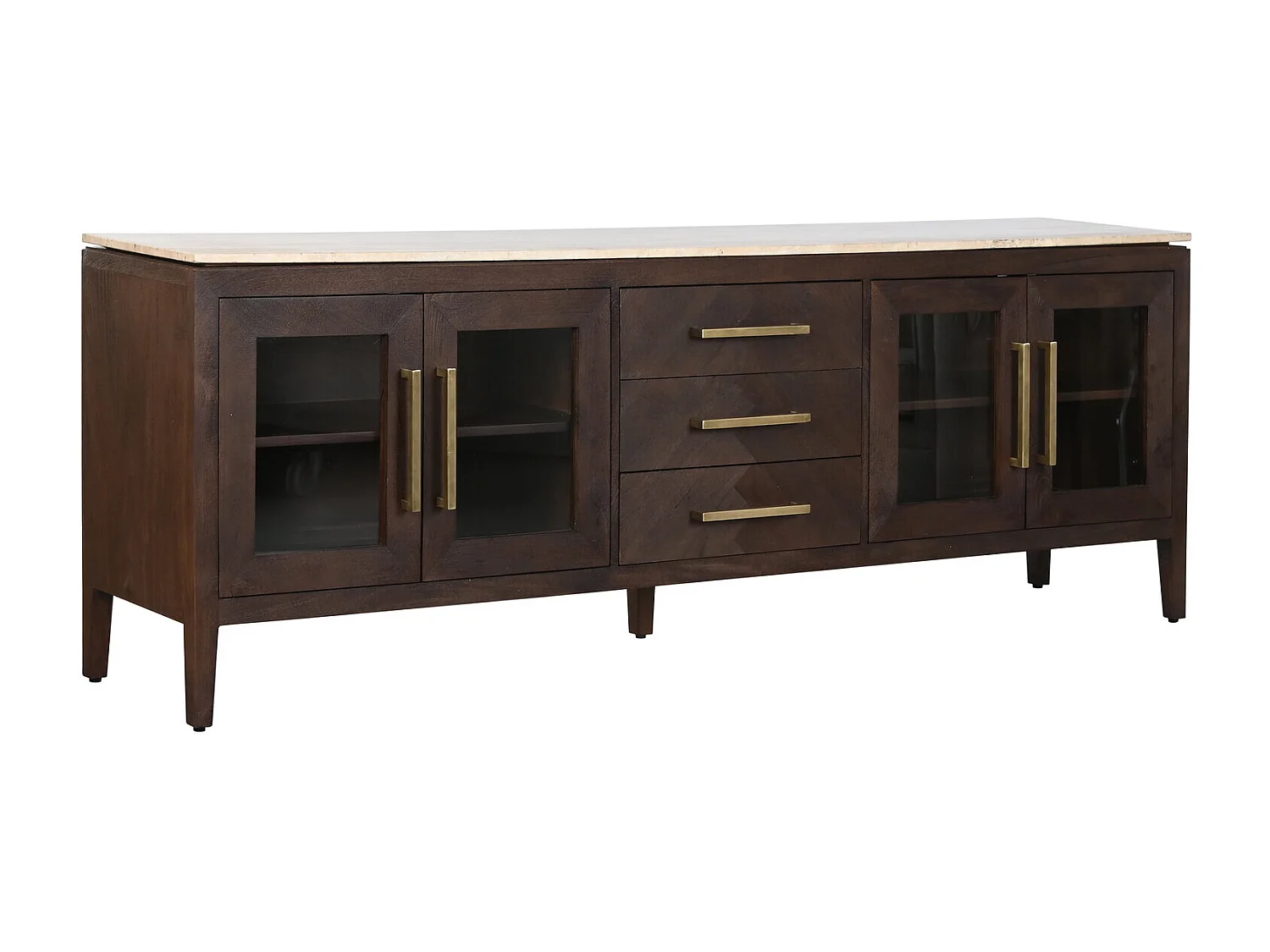 Mango Marmeren Buffet 200x40x70 Travertijn